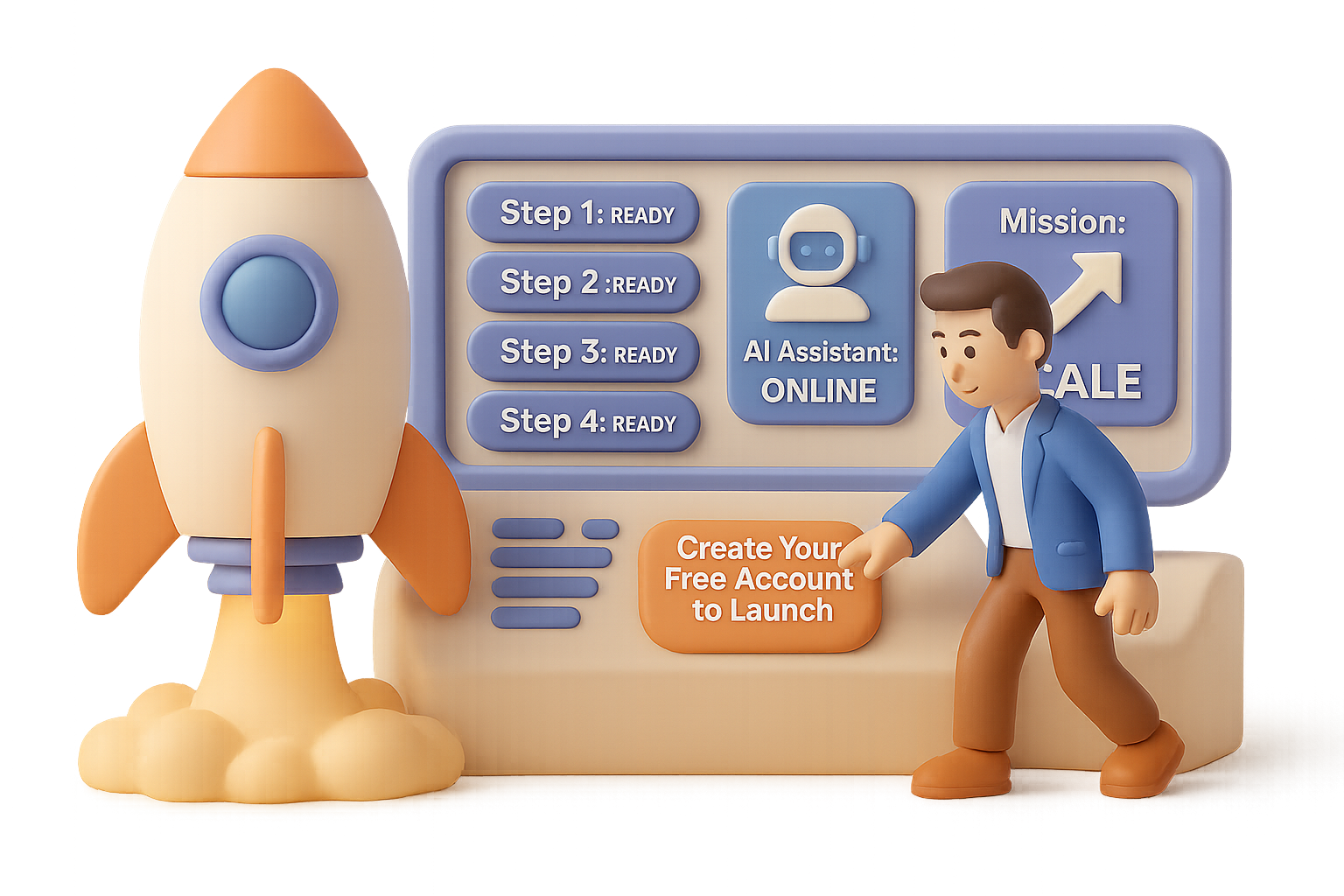 Business model journey visualization